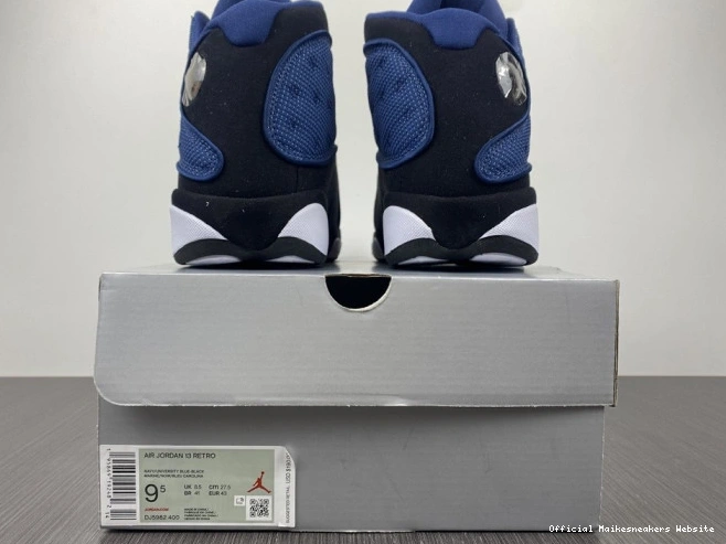 Official Maikesneakers Blue 13 Air DJ5982-400 Jordan Brave 0706